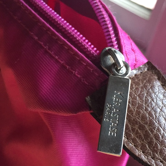 13(8)x8x4,5”Kérastase Paris Red Nylon cosmetic Bag - Picture 2 of 13